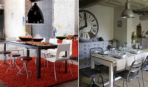 Industrial Chic Dining Room Design Ideas