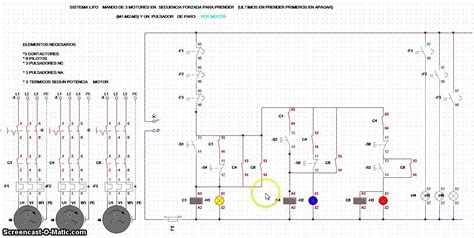 Sistema Lifo Arranque De Tres Motores En Secuencia Forzada Youtube