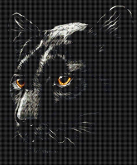 Black Panther Cross Stitch Pattern 1 Instant Pdf Download Etsy