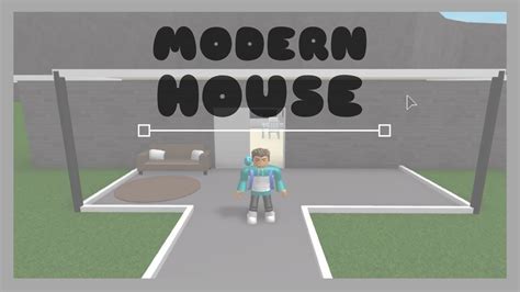 How To Build A 12k Modern House Welcome To Bloxburg Roblox Youtube