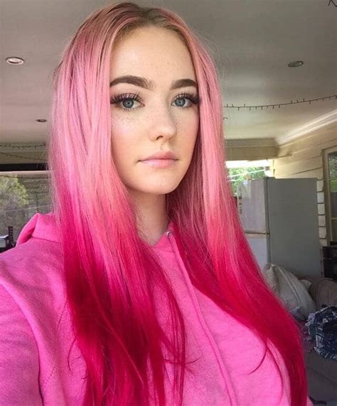 Concept Fuschia Pink Hair