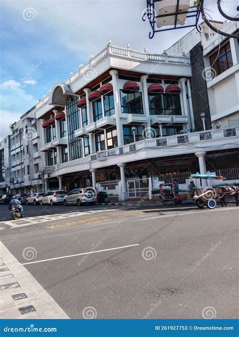 Braga heritage in bandung editorial stock photo. Image of street