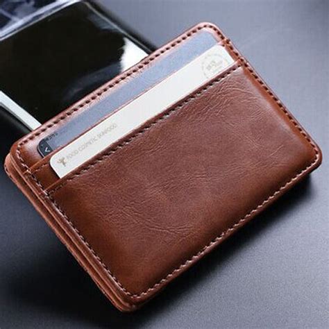 Maybe you would like to learn more about one of these? Maison Fabre Mini Brown Leather Coin Purses Wallet Wallet ID Credit Card Holder Male Small ...