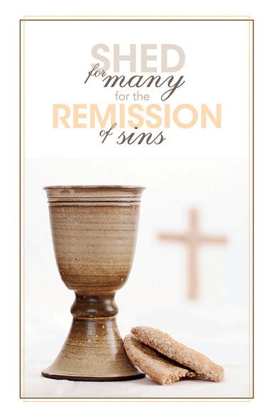 Church Bulletin 11 Communion This Do In Remembrance Of Me Pack Of 50