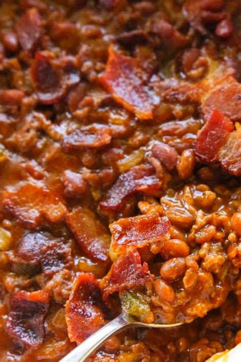 Great with any main dish but more especially with barbeque beef, pork, or chicken. The Best Baked Beans With Ground Beef | Bbq baked beans, Ground beef and beans recipe