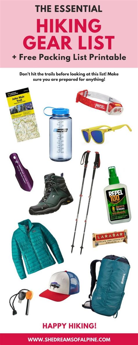 Hiking 101 The Essential Hiking Gear List For 2021 Plus Hiking