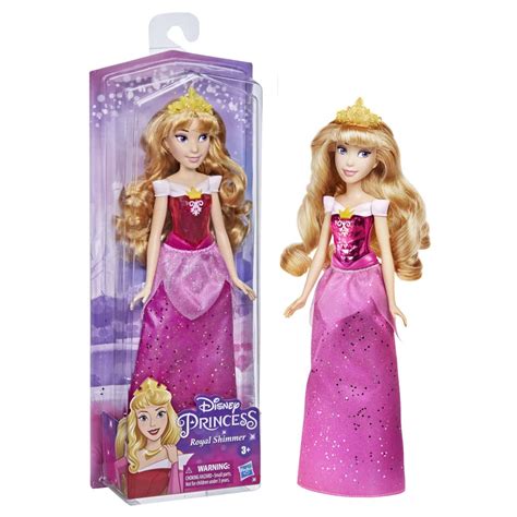 Buy Disney Princess Royal Shimmer Aurora Doll Fashion Doll With Skirt