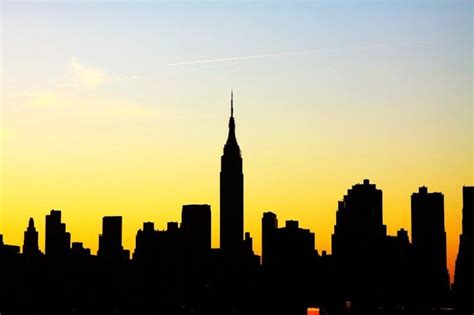 Empire State Building Silhouette By Bobby M Building Silhouette City