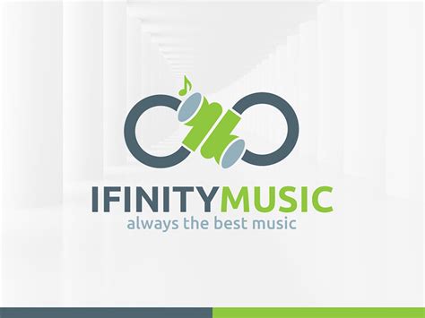 Infinity Music Logo Template By Alex Broekhuizen On Dribbble