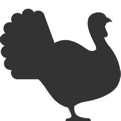 Turkey, pine tree branch, cute turkey, cooked turkey icon. Orlopp Bronze Turkeys | Blue Ridge Farms