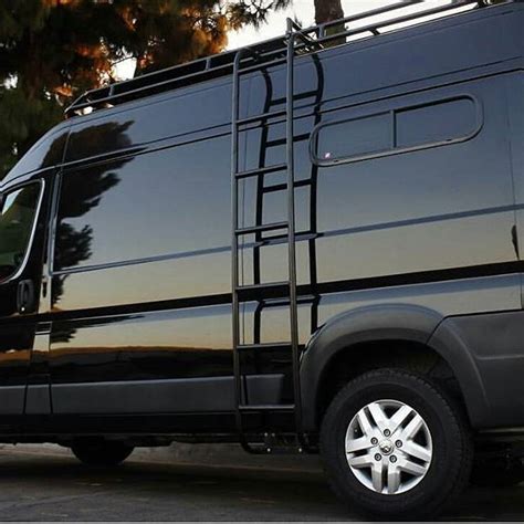 Dodge Promaster Wilth Aluminess Roof Rack And Ladder What A Beauty
