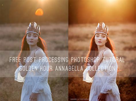 Free Golden Hour Ps Tutorial For Photographers Kimla Designs And
