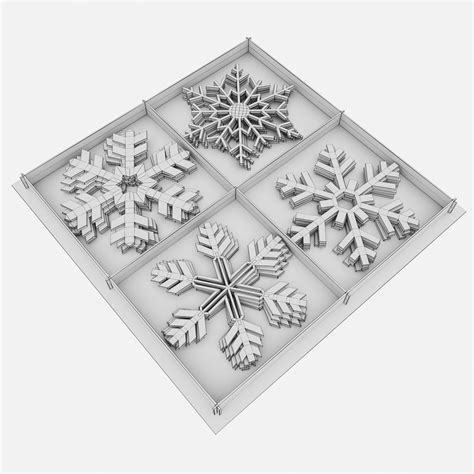Christmas Decorations 3d Model Cgtrader