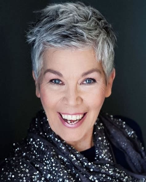 Short Gray Hairstyle Images And Hair Color Ideas For Older