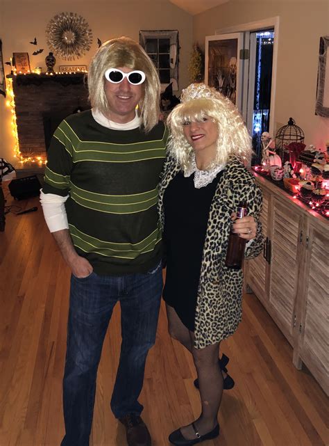 Courtney Love and Kurt Cobain Halloween costume | Couple halloween