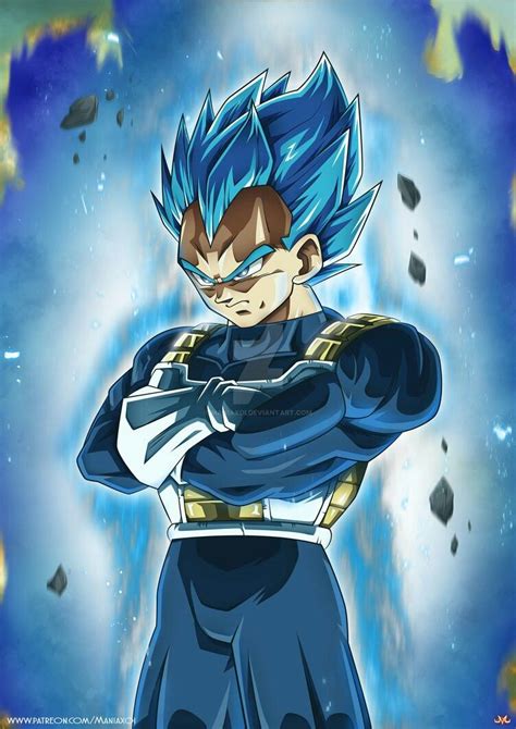 Vegeta super saiyan blue evolution. Vegeta SSJ Blue Full Power (Universo 7) | Personajes de ...