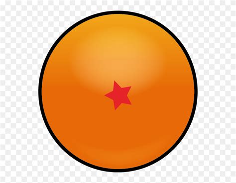 1 star dragon ball black and white. Dragon Ball Z Clipart One Star - Transparent 1 Star Dragonball - Png Download (#5407803 ...