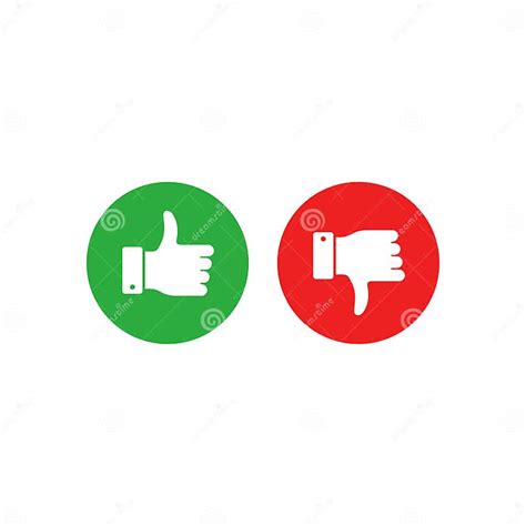 Positive And Negative Feedback Collection Stock Vector Illustration