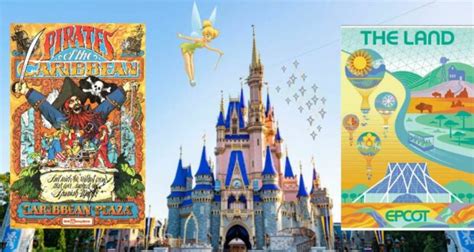 The Top 10 Walt Disney World Posters •