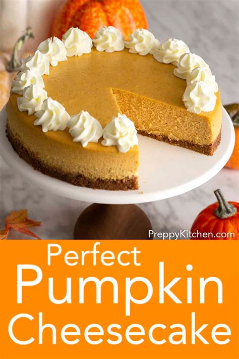 This Easy Pumpkin Cheesecake Recipe Has A Light And Creamy Filling With