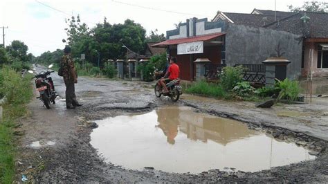 Jalan Di Lampung Timur Ini Sudah Rusak Selama 4 Tahun Atmago