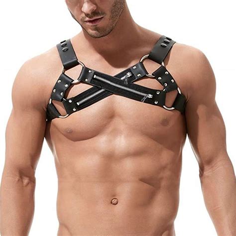 2021 msemis leather harness mens bondage fetish gay bdsm bondage shoulder body chest muscle men