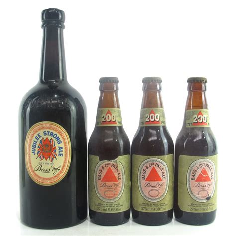 Vintage Bass Ale X 4 Whisky Auctioneer
