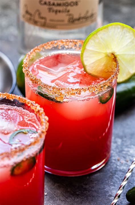 Spicy Watermelon Margaritas Recipe Runner