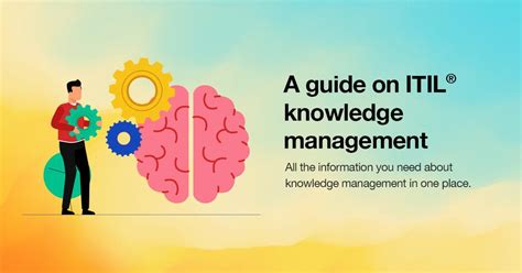 In the age of big data, we know that information can be overwhelming—yet it promises unprecedented business opportunities for those who practice knowledge management to perfection. ITIL knowledge management | Knowledge management process ...