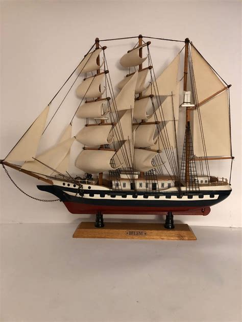 Vintage Model Sailing Ship