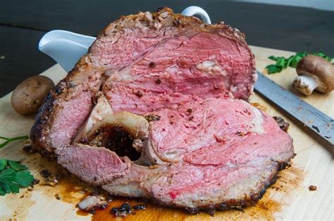 Allow roast to stand at room temperature for at least one hour. Mushroom Crusted Prime Rib Roast | Recipe | Rib roast ...