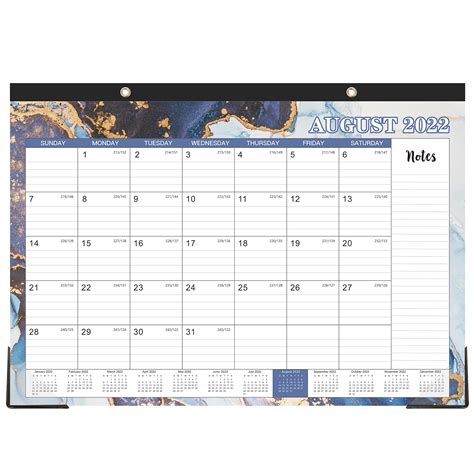 Buy 2022 2023 Desk Calendar 18 Monthly Desk Calendar July 2022
