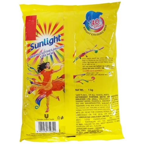 Buy Sunlight Detergent Powder 1 Kg Online At The Best Price Bigbasket