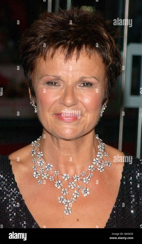 Head Shoulders Celebrity Actress Necklace Earrings Smiling Julie