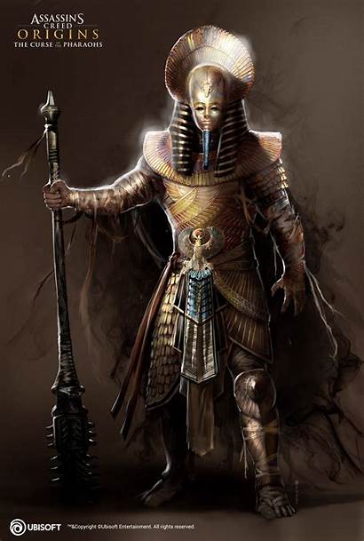 Creed Assassin Origins Curse Concept Ramesses Pharaoh