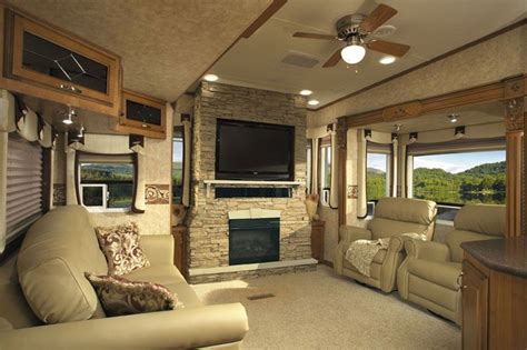20 Awesome Camper Fireplace Ideas Go Travels Plan Rv Living Full