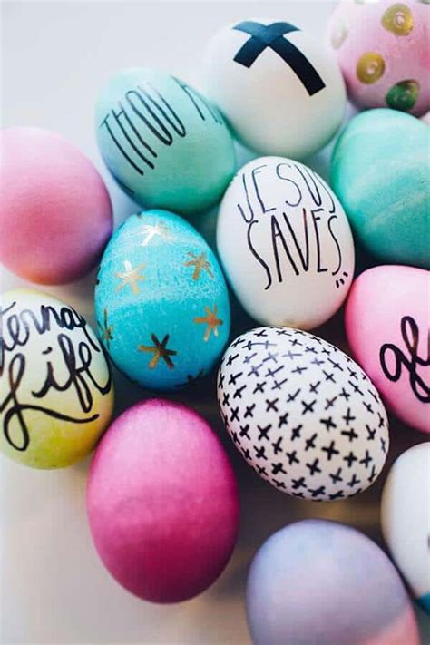 7 Gorgeously Unconventional Diy Easter Eggs