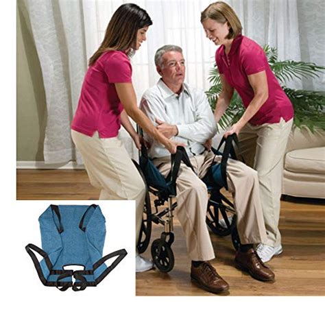 Aide Transfer Lift Sling，two Person Wheelchair Mobility Transfer System