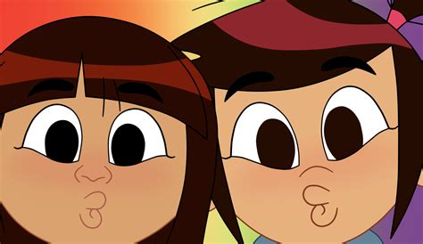 the cousins get close up selfie cutely by deaf machbot on deviantart