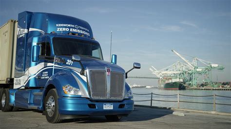 Paccar And Toyota Unveil An Electric Kenworth Truck At Ces Puget