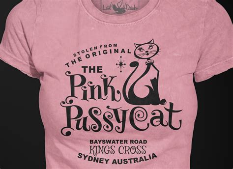 The Pink Pussycat T Rex Art