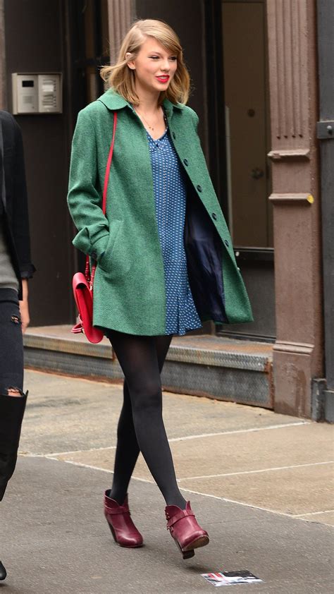Taylor Swifts Street Style Taylor Swifts Signature Style Is Getting A Makeover Popsugar