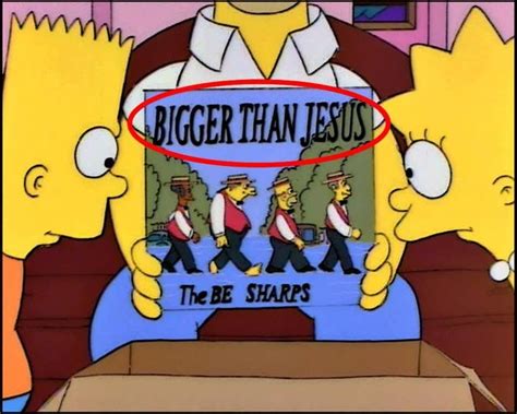 Les Simpsons Se Moquent De Jésus Christ La Culture Populaire à La