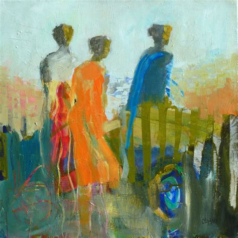 Cheryl Waale Abstract Figures Figure Painting Art Painting Oil