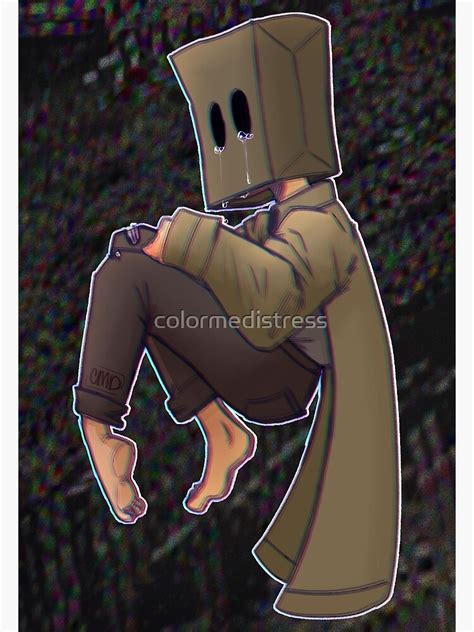 Check out amazing mono_little_nightmares artwork on deviantart. "Little Nightmares Mono" Poster by colormedistress | Redbubble