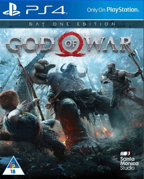 This Is God Of War 4s Exclusive Cover For Day One Edition