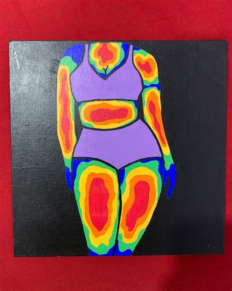 Thermal Body Painting Etsy