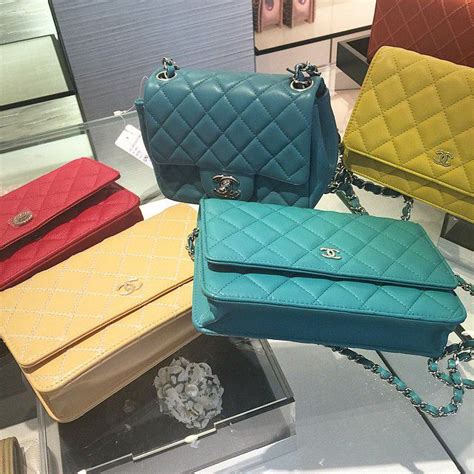 The New Colors Of Chanel Woc And Mini Classic Flap Bag Bragmybag