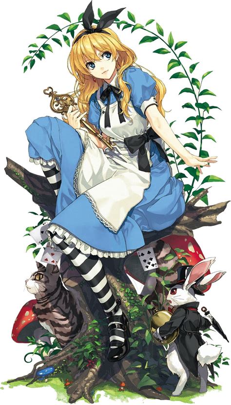 Alice In Wonderland Anime Style 26 Ph