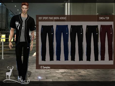 Dsf Sport Pant Indra By Dansimsfantasy At Tsr Sims 4 Updates